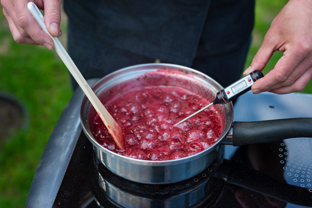 température de cuisson de la confiture